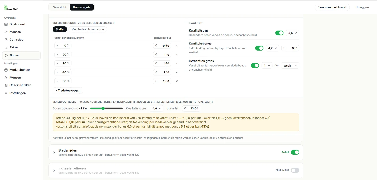 Bonusmodule
