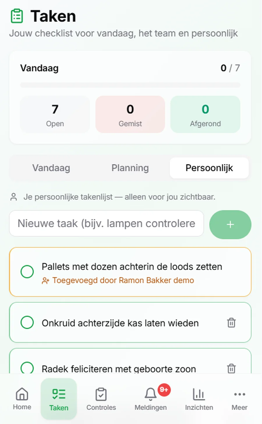 Takenmodule